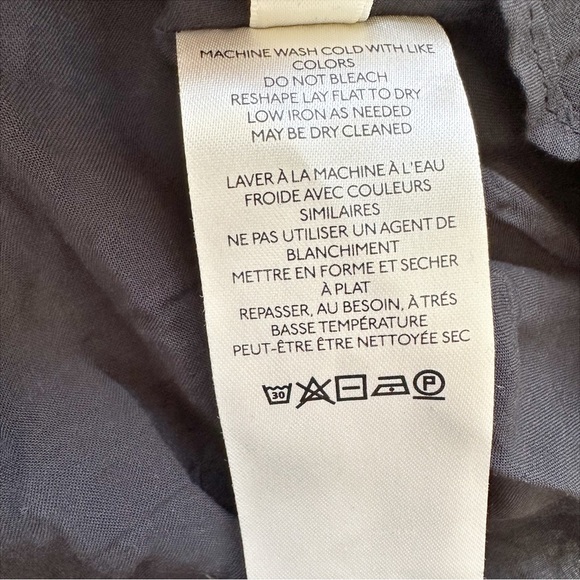 Free People Seven Wonders Black Combo Open Back Puff Sleeve Mini Dress Size M - Picture 11 of 12